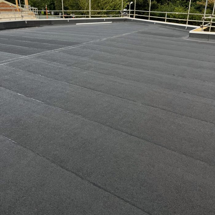 AJ Lucas Roofing Felt Roofing Systems New-Romney Kent project.